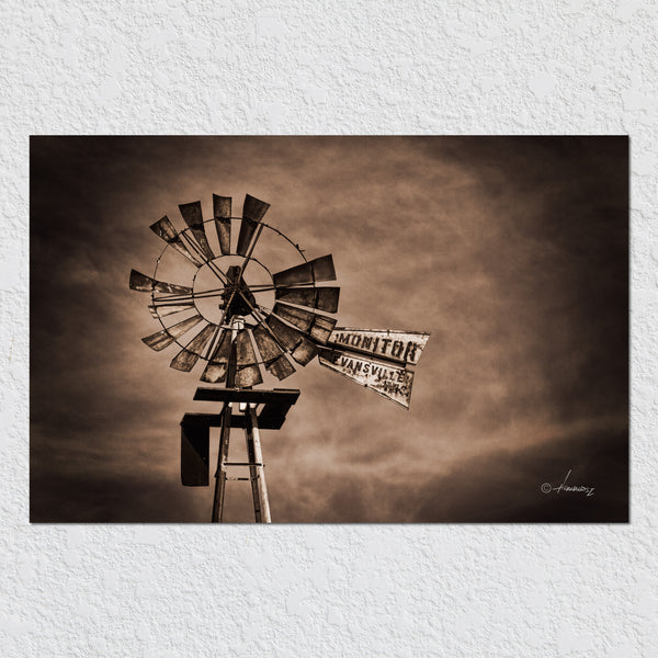 Old Windmill by Peter Hernandez