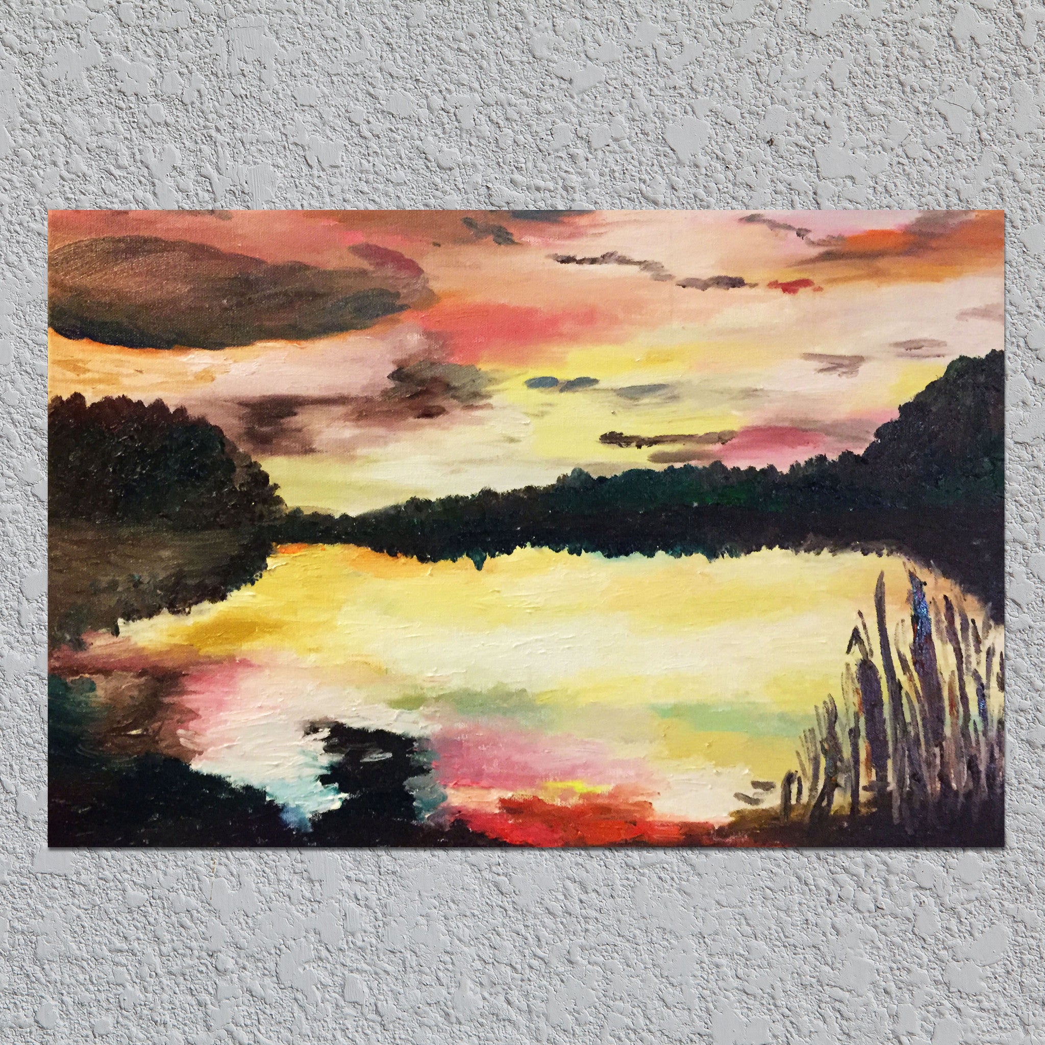 Sunset on the Lake by KJ Ehr